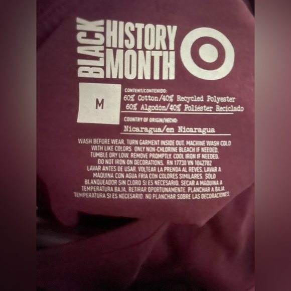 BLACK HISTORY YOUTH MEDIUM TSHIRT X TARGET KIDS TEES GRAPHIC TSHIRT NWT … - Picture 4 of 6